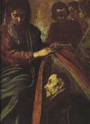 Diego Velazquez St Ildefonso Receiving the Chasuble from the Virgin(detail) (df01) France oil painting artist
